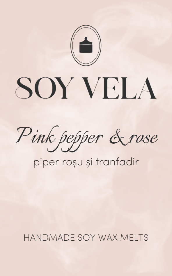 Ceară parfumată Pink pepper & rose