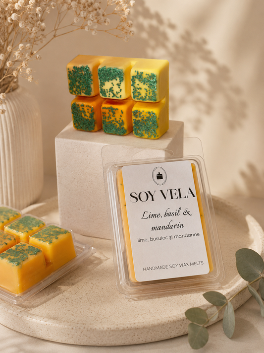 Ceară parfumată Lime basil & mandarin